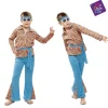 Disfraz de Psychedelic hippie 10-12 años infantil