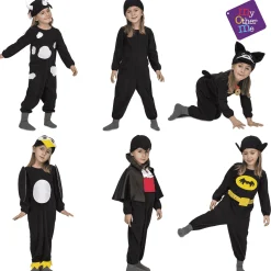Disfraz de Quick ´n´ fun black 5-6 años infantil