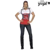 Disfraz de Red oktoberfest lady adulto talla M