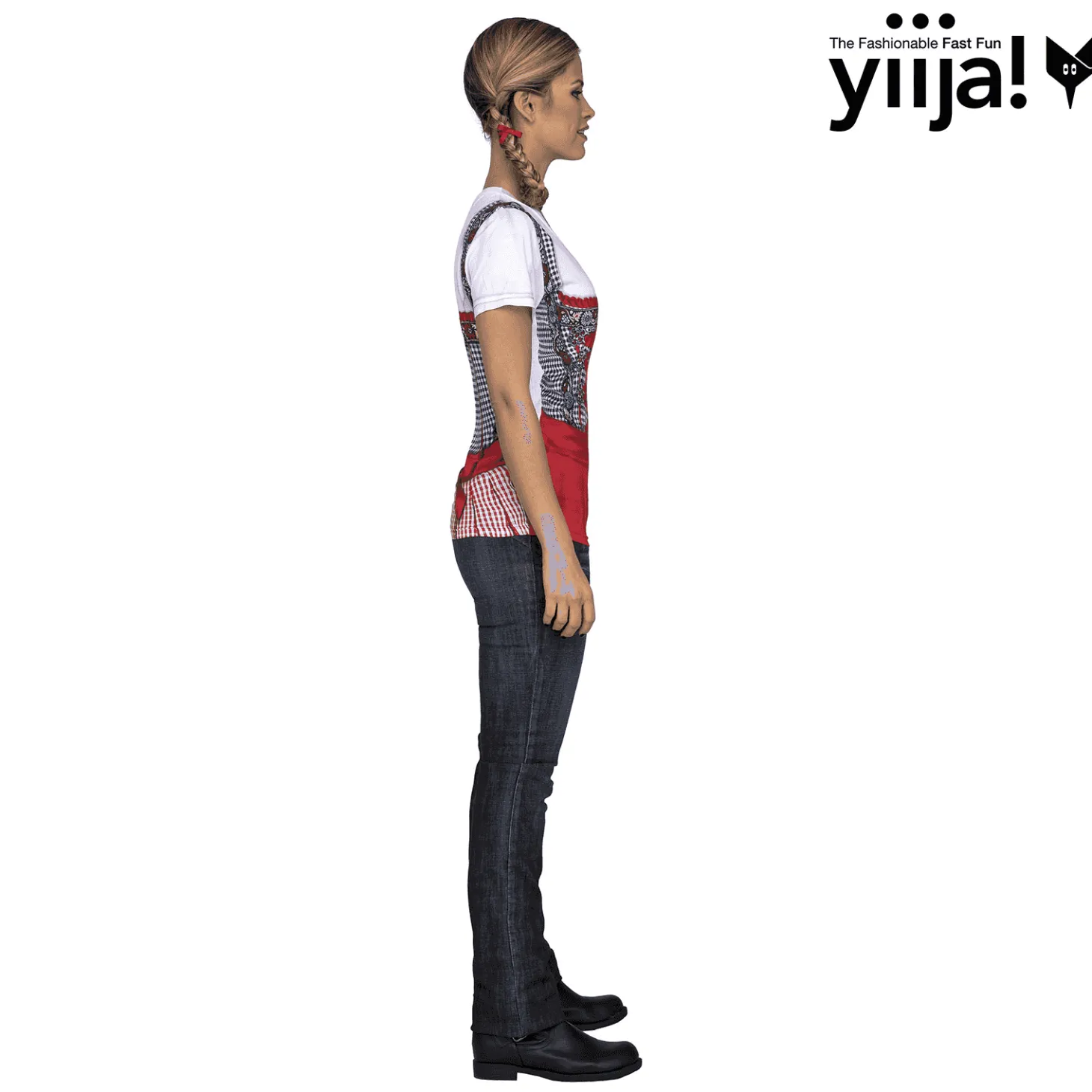 Disfraz de Red oktoberfest lady adulto talla M