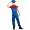 Disfraz de Red super plumber 3-4 años infantil