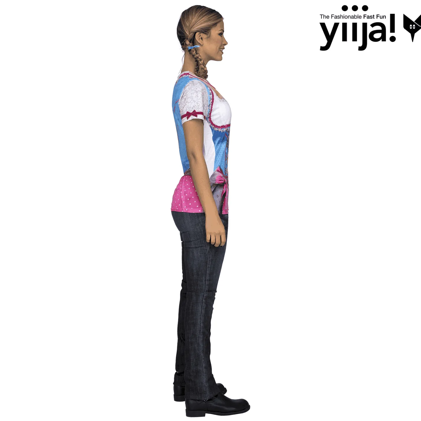 Disfraz de Sexy blue oktoberfest lady adulto talla S