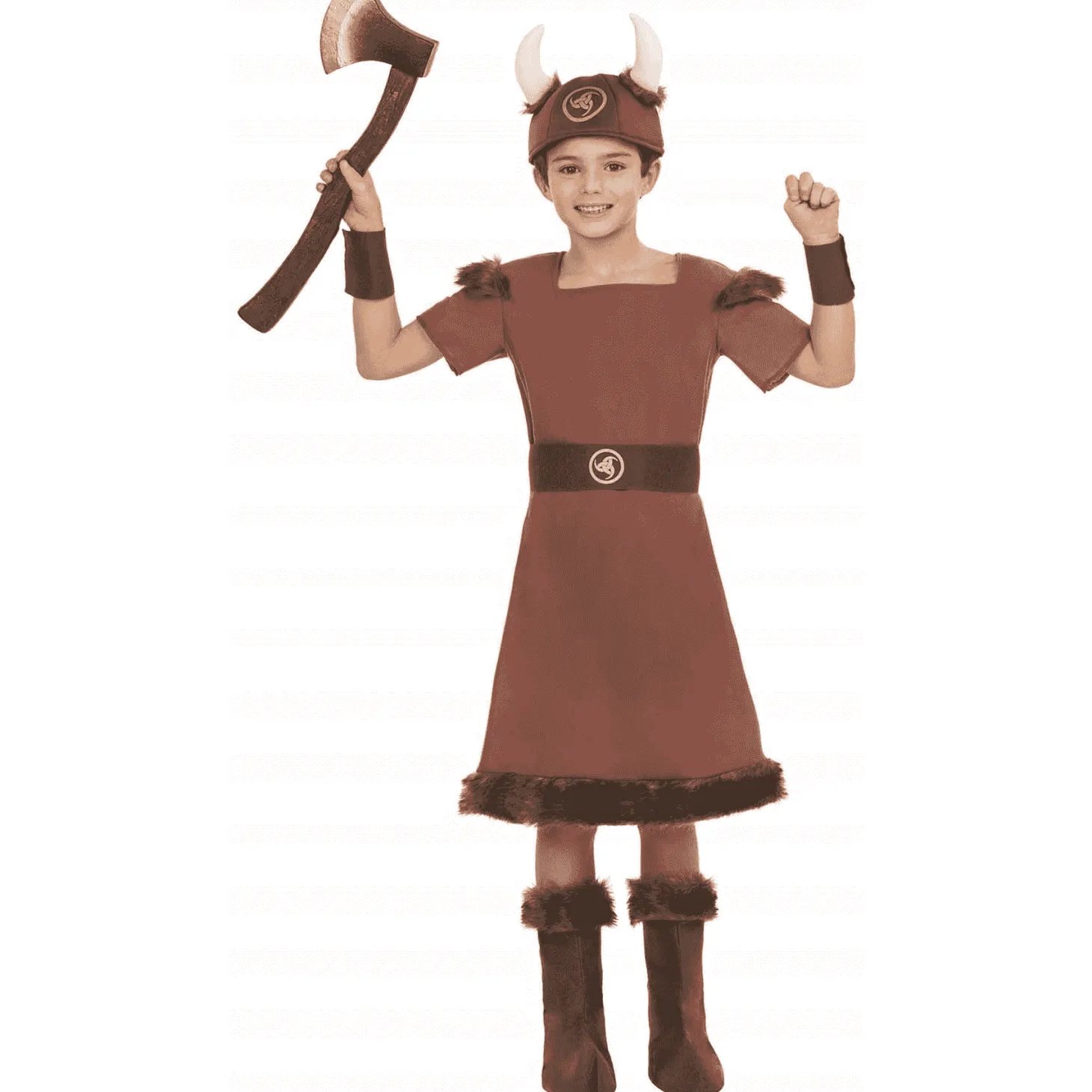 Disfraz de Vikingo odin 5-6 años infantil