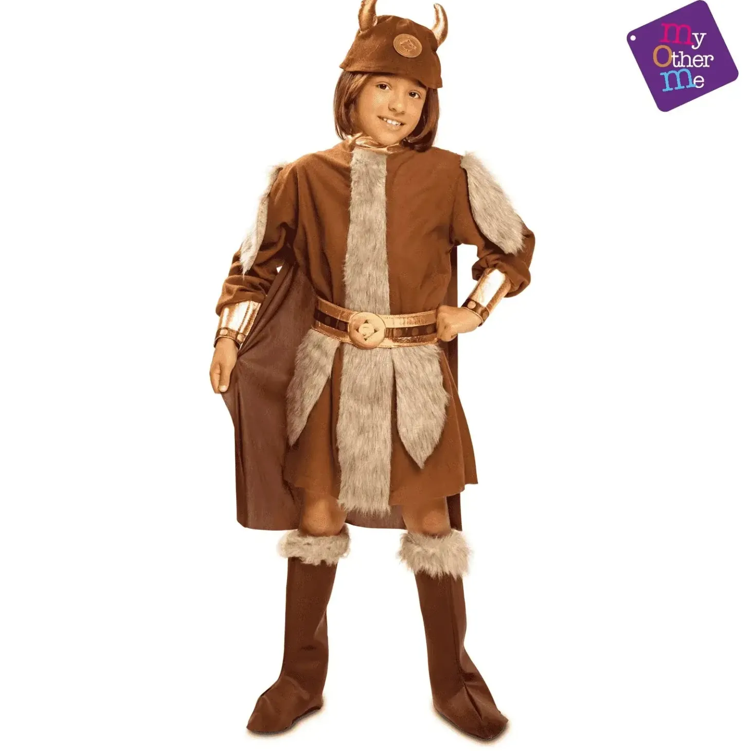 Disfraz de Vikingo talla 10-12 años – Ideal para carnaval, fiestas y eventos divertidos