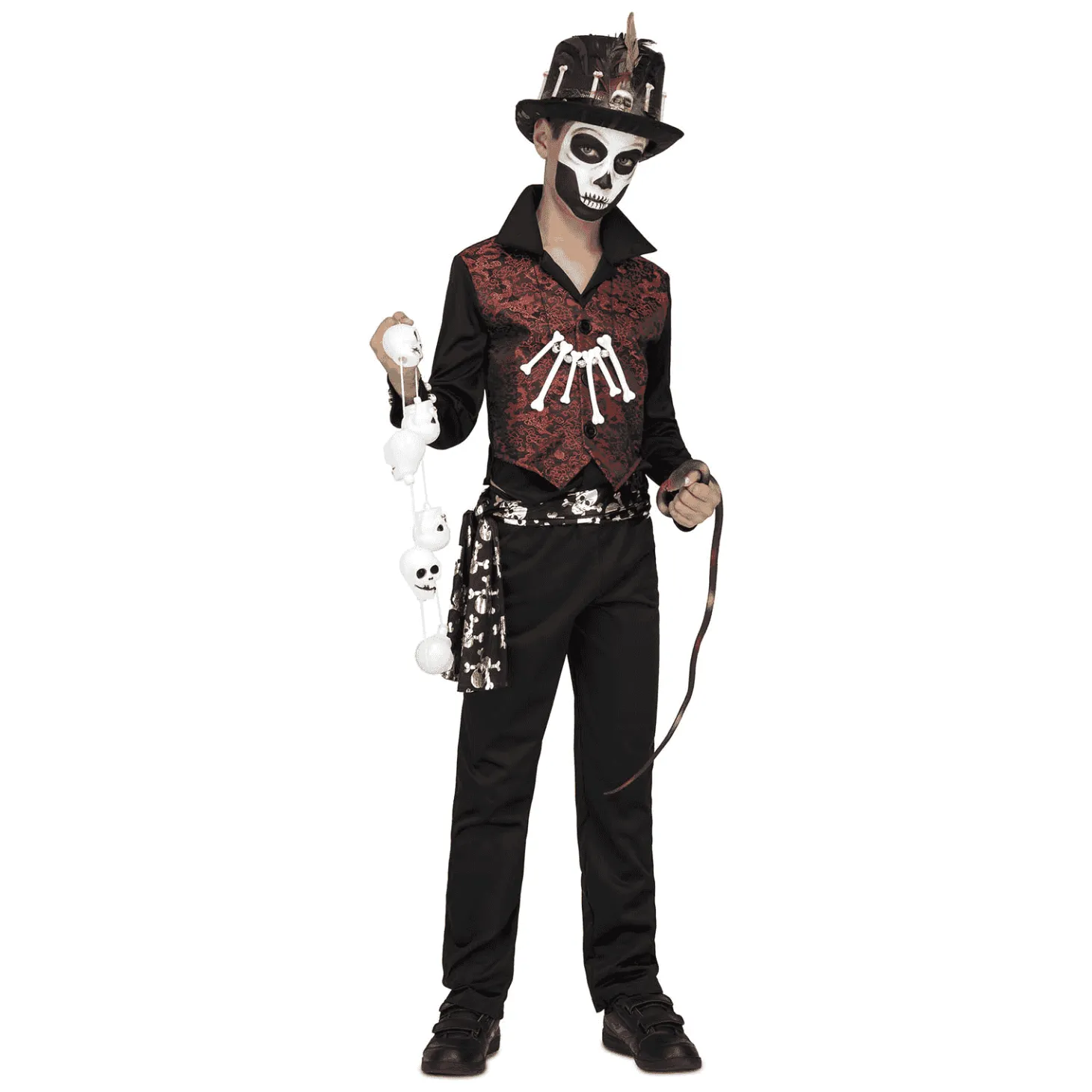 Disfraz de Voodoo master 7-9 años infantil