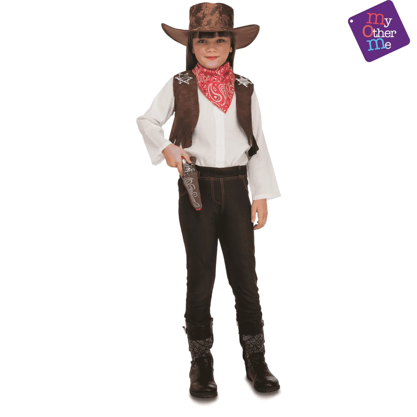 Disfraz de Yo quiero ser vaquero/a 5-7 años infantil
