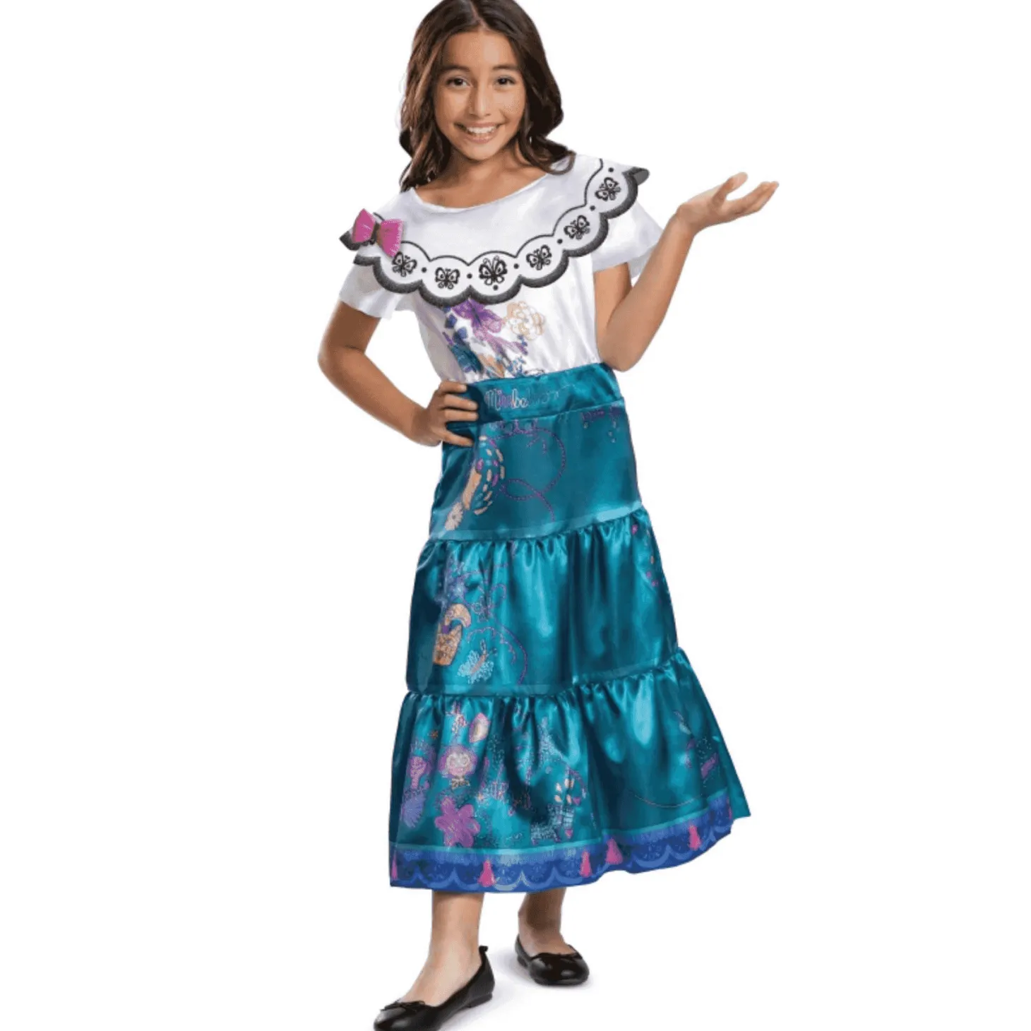 Disfraz Encanto Mirabel Deluxe Talla 7 a 8 años