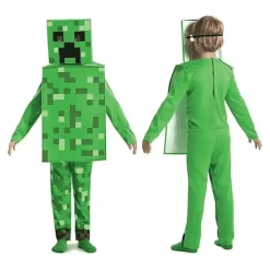 Disfraz Minecraft Creeper 4-6 años