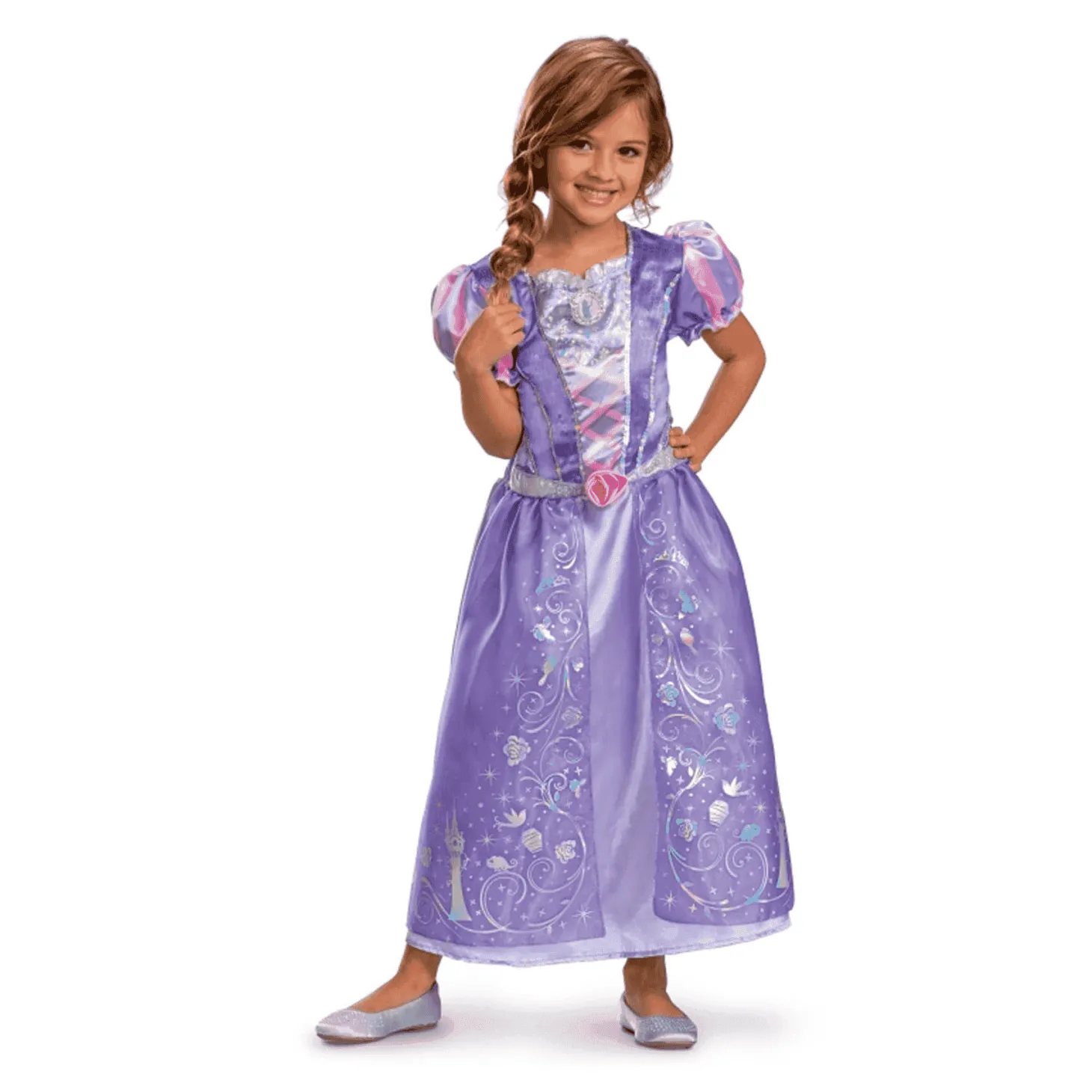 Disfraz Rapunzel Classic Disney 100 Aniv. Talla 3-4Años