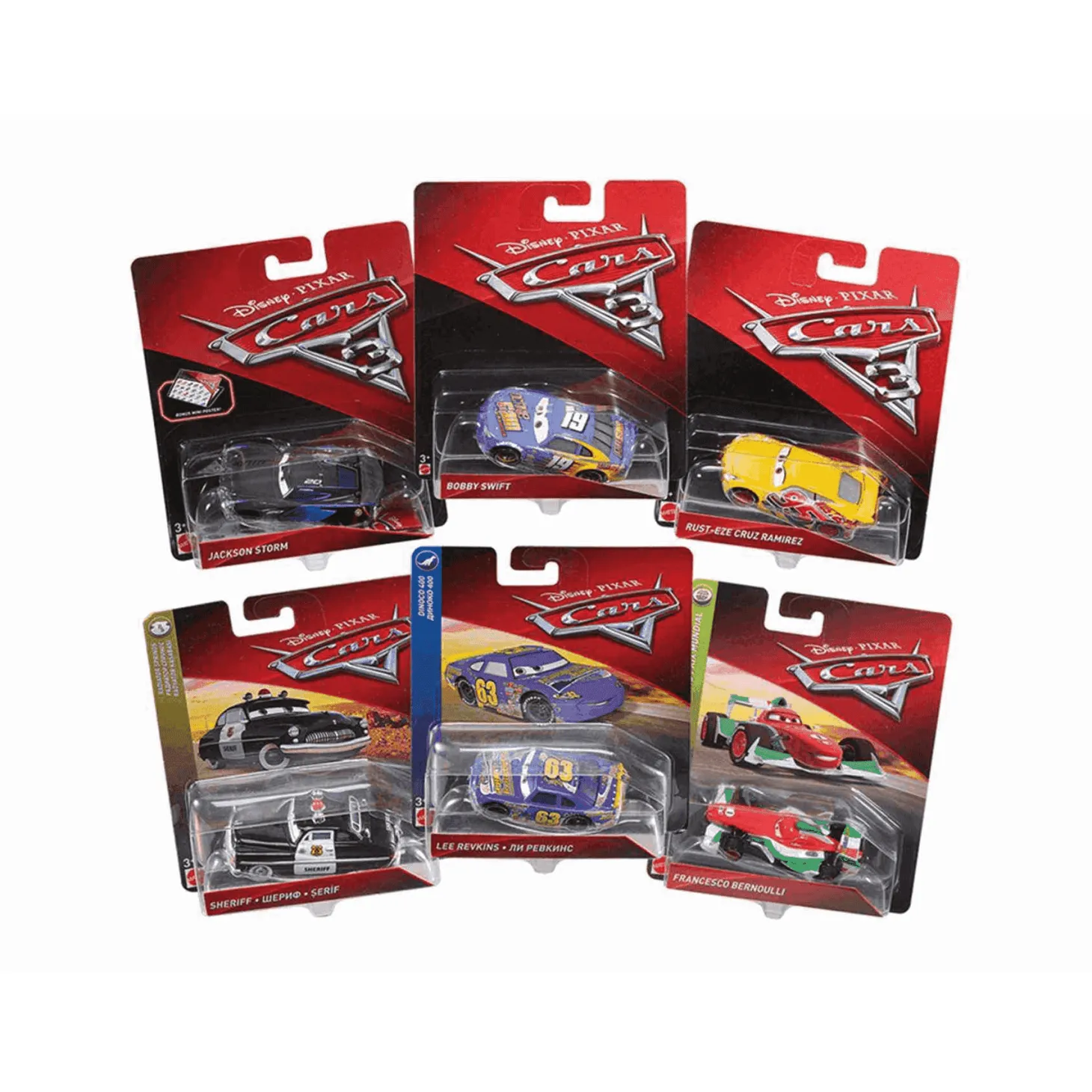 Disney Cars coches de juguetes modelos Surtidos 3 años