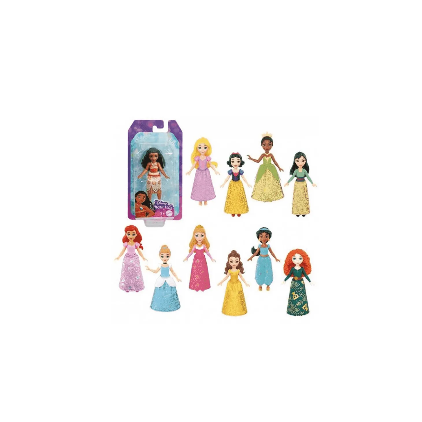 Disney Princesas Muñecas pequeñas 3 años