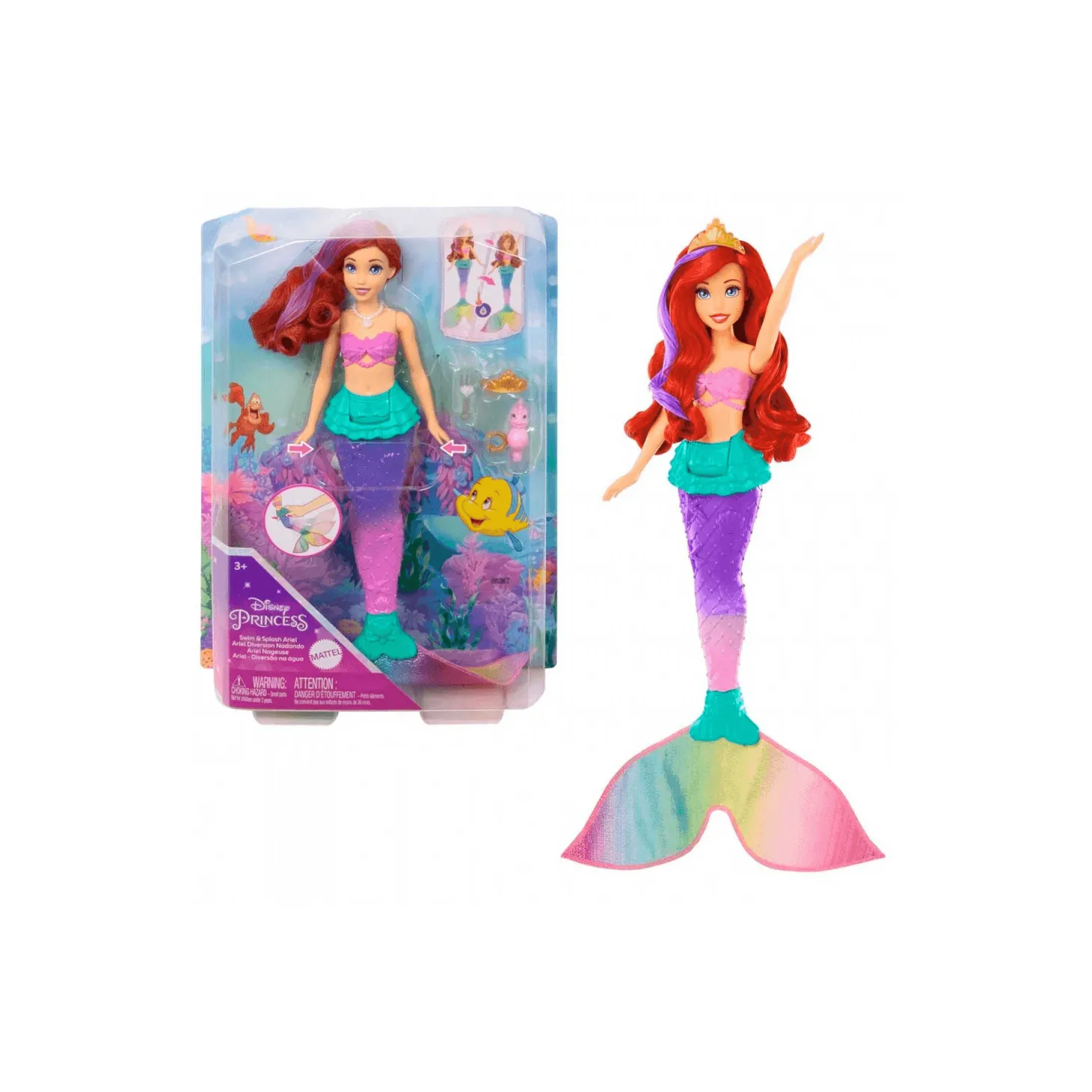 Disney Princess Ariel Cambia De Color