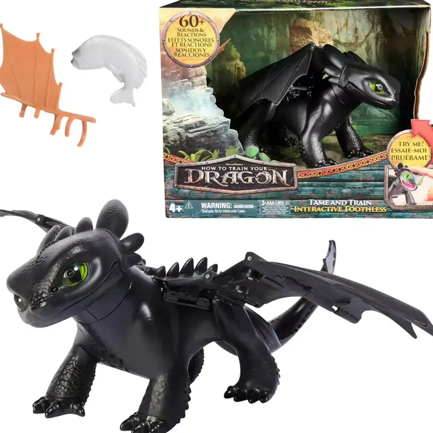 Dreamworks Dragon Toothless Cómo entrenar a tu dragón