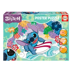 Educa Puzzle 250 Stitch Poster Puzzle