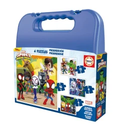 Educa Puzzle Maleta Progresivos Spidey & His Amazing