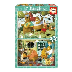 Educa Puzzle 2X20 Cuentos Del Bosque