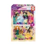 Educa Puzzle 2X48 Disney Princess