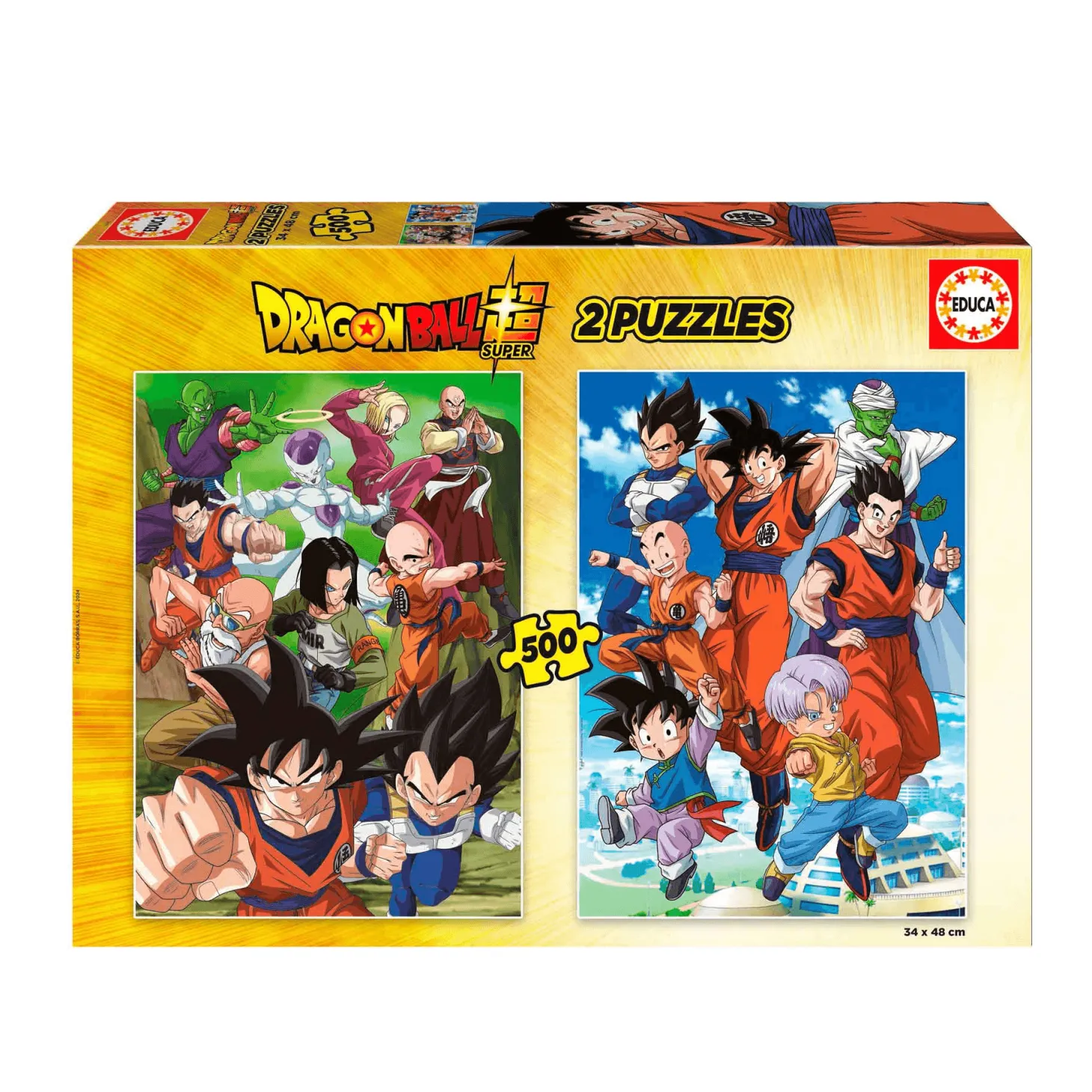 Educa Puzzle 2X500 Dragon Ball