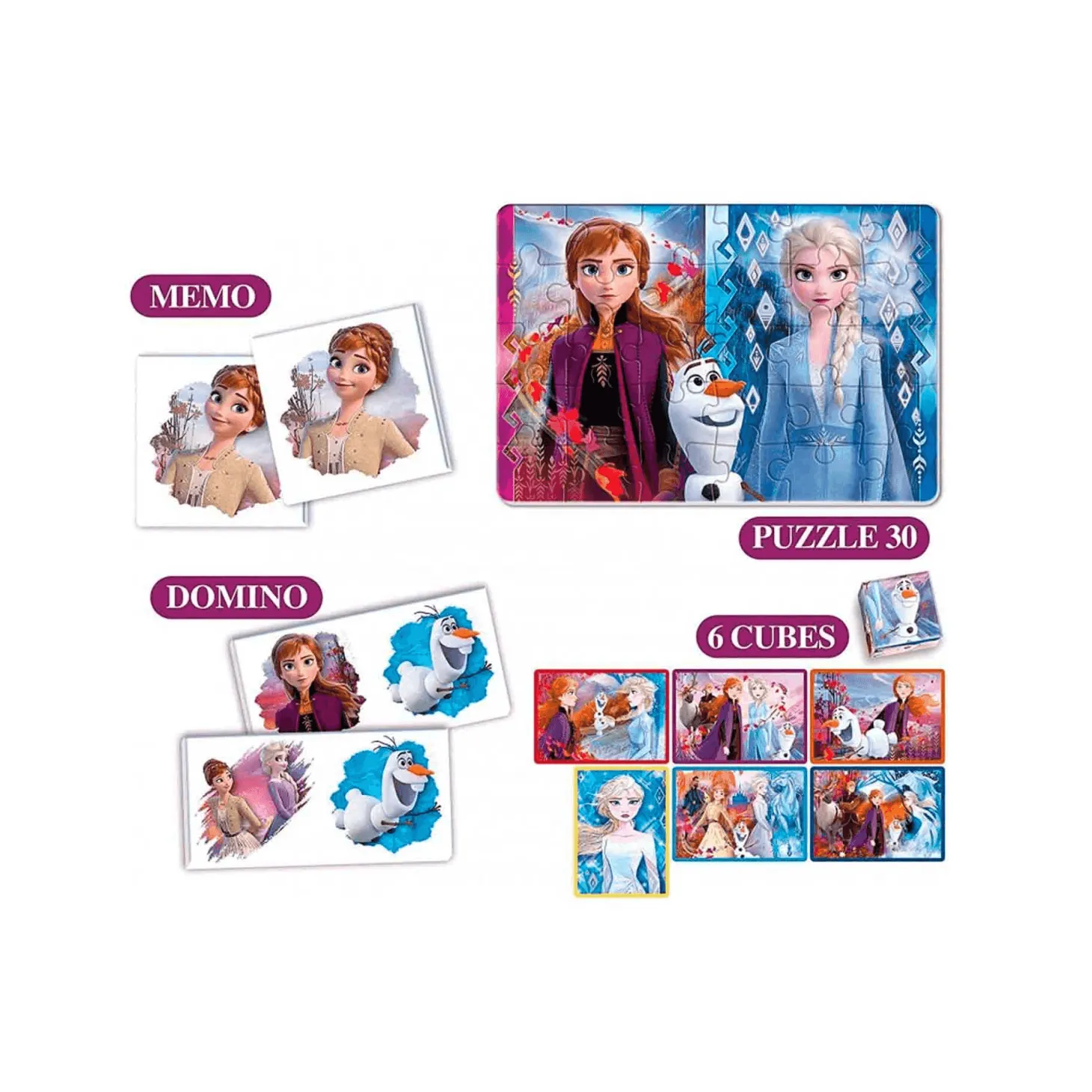 Edukit 4 En 1 Frozen