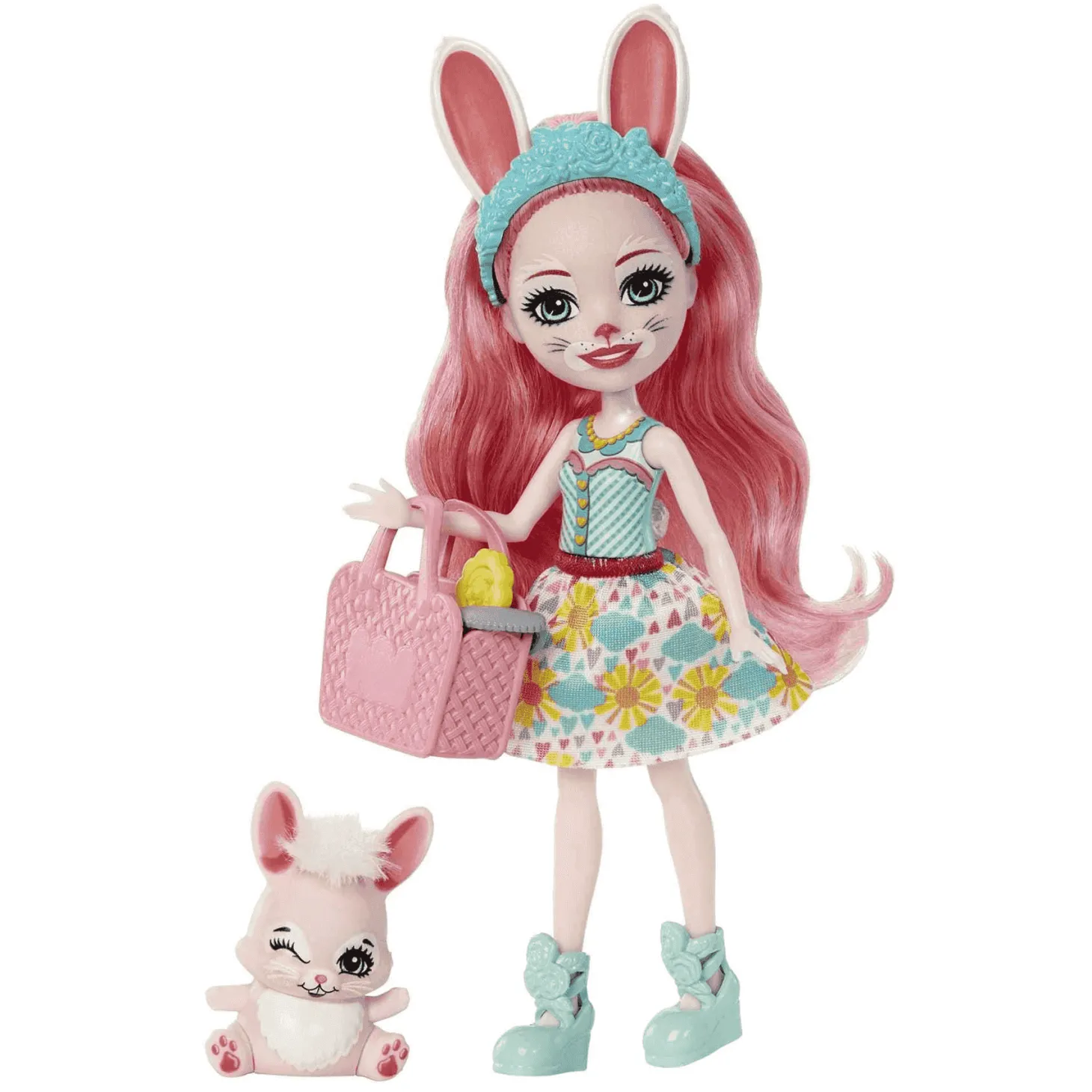 Enchantimals Baby BFFs Bree Bunny Muñeca con mascotas 4 años