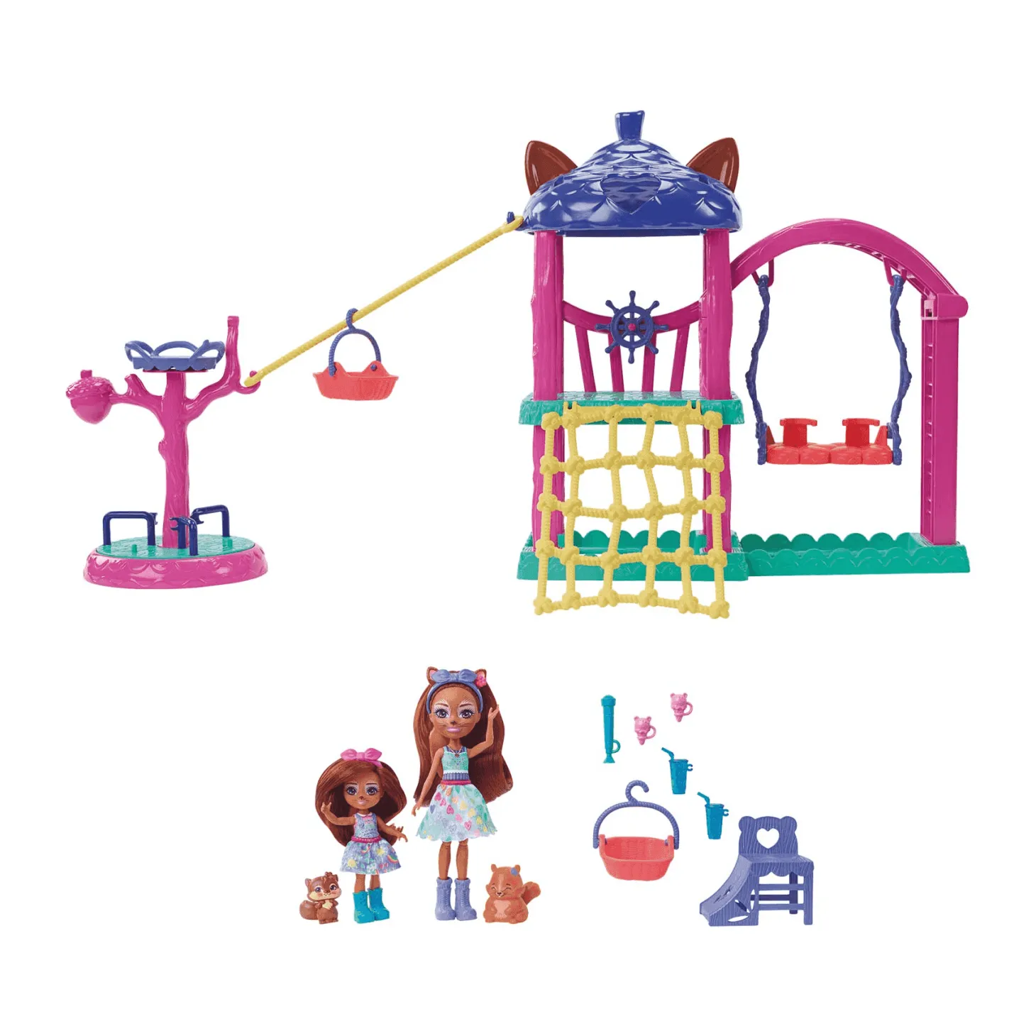 Enchantimals City Tails Parque de Juegos de Sabine Squirrel