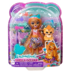Enchantimals Glam Party Guepardo Muñeca Guepardo
