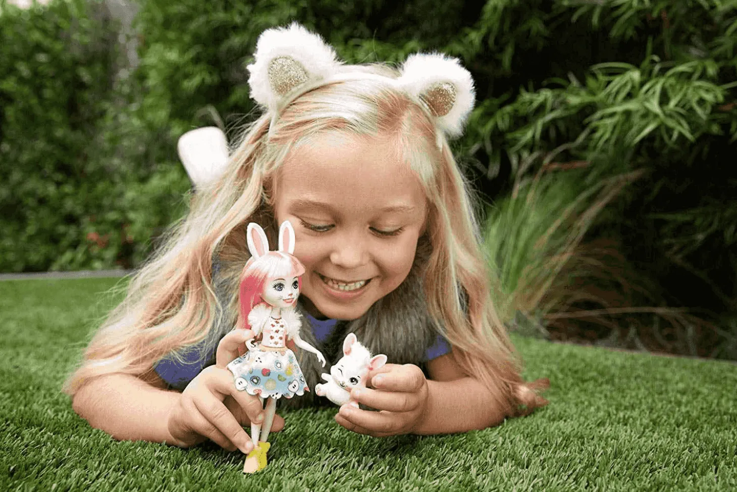Enchantimals Muñeca Bree Bunny con Mascota 4 años