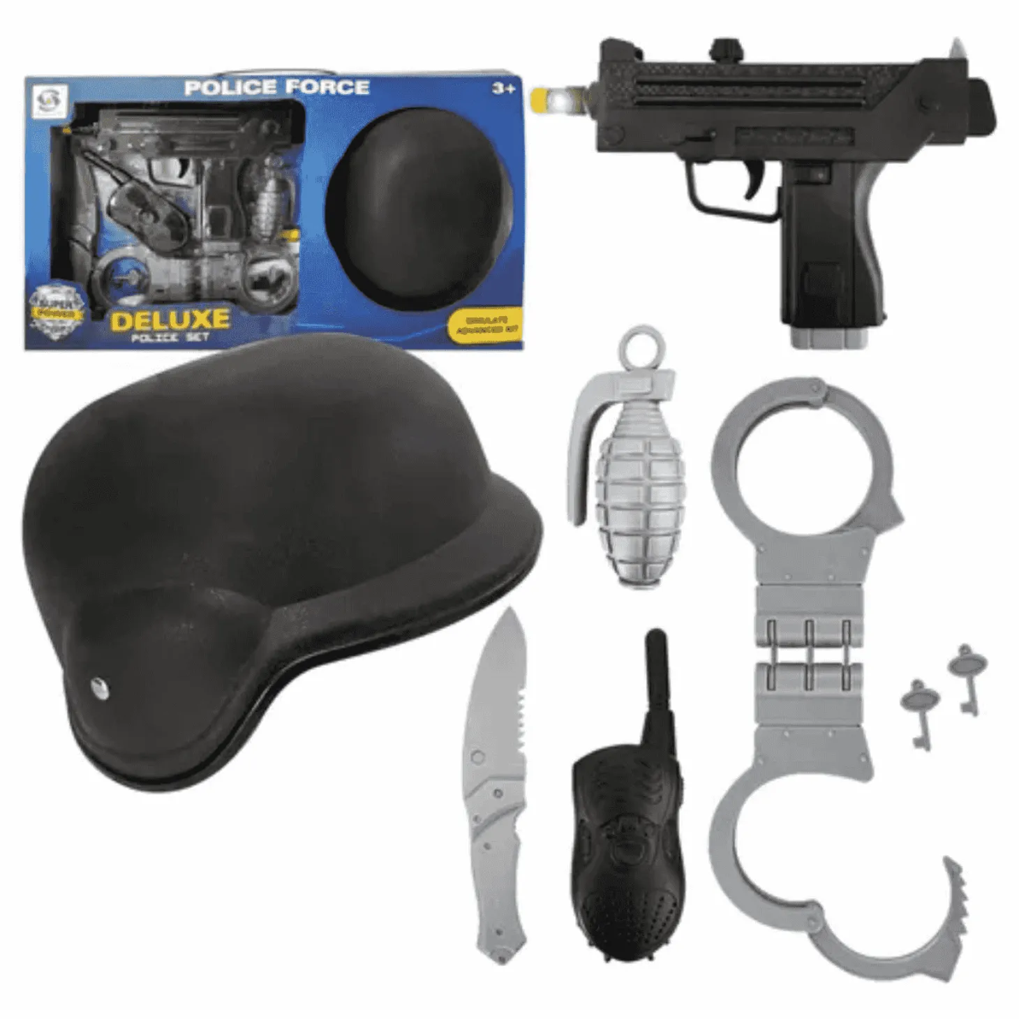 Equipo SWAT Cuerpo de Élite de Policía de Juguete