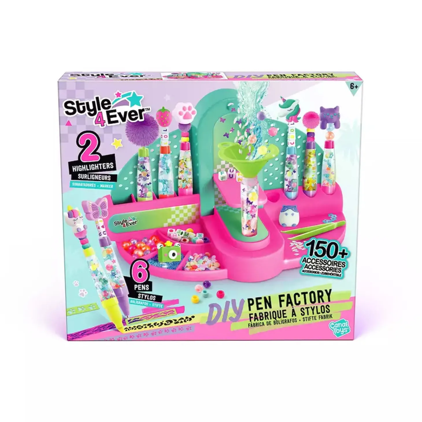 Fábrica de bolígrafos y subrayadores DIY Style 4 Ever