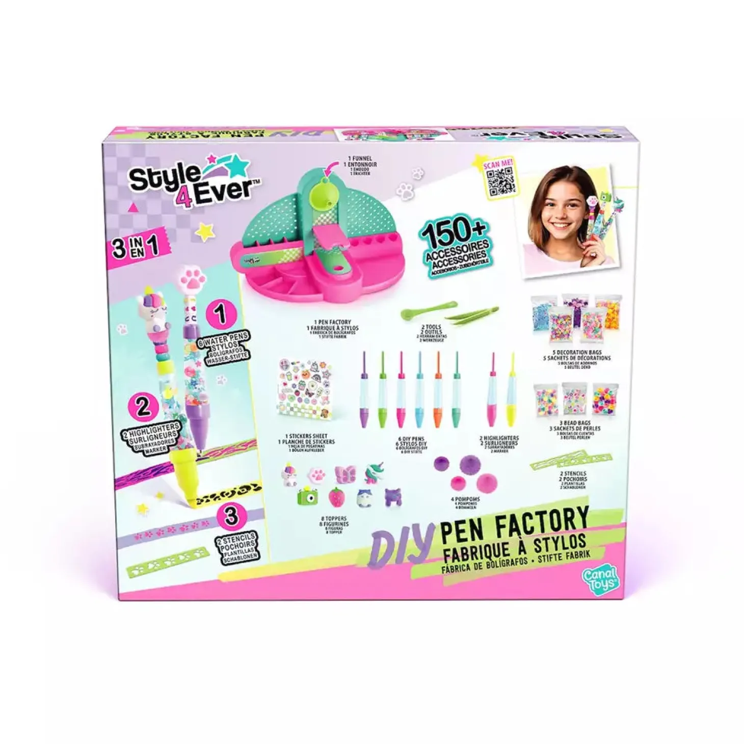 Fábrica de bolígrafos y subrayadores DIY Style 4 Ever