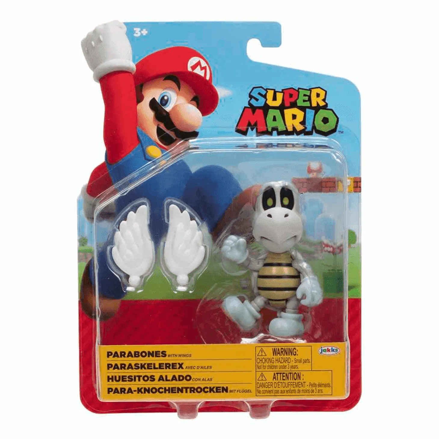 Figura Articulada de 10 cm de Super Mario - Jakks Pacific