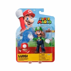Figura Articulada de 10 cm de Super Mario - Jakks Pacific