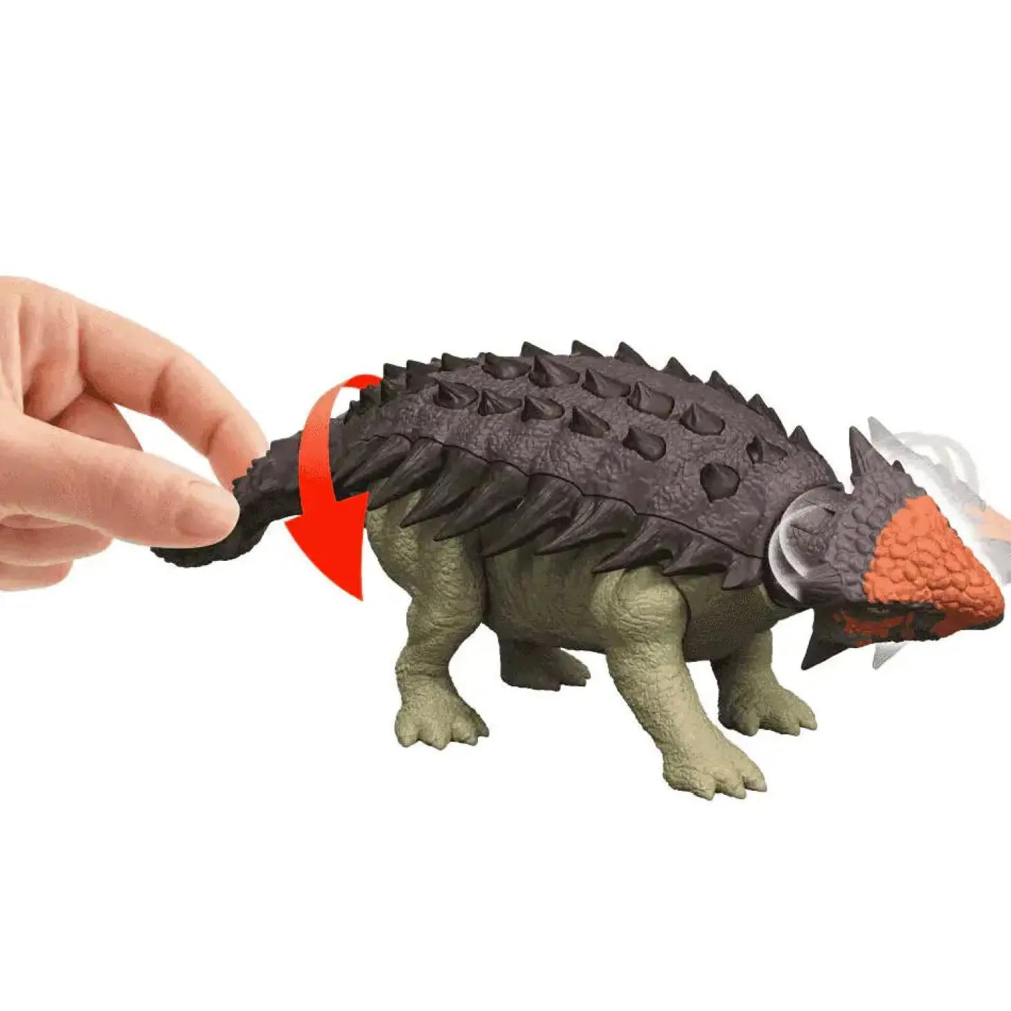 Figura Jurassic World Wild Roar Anquilosaurio