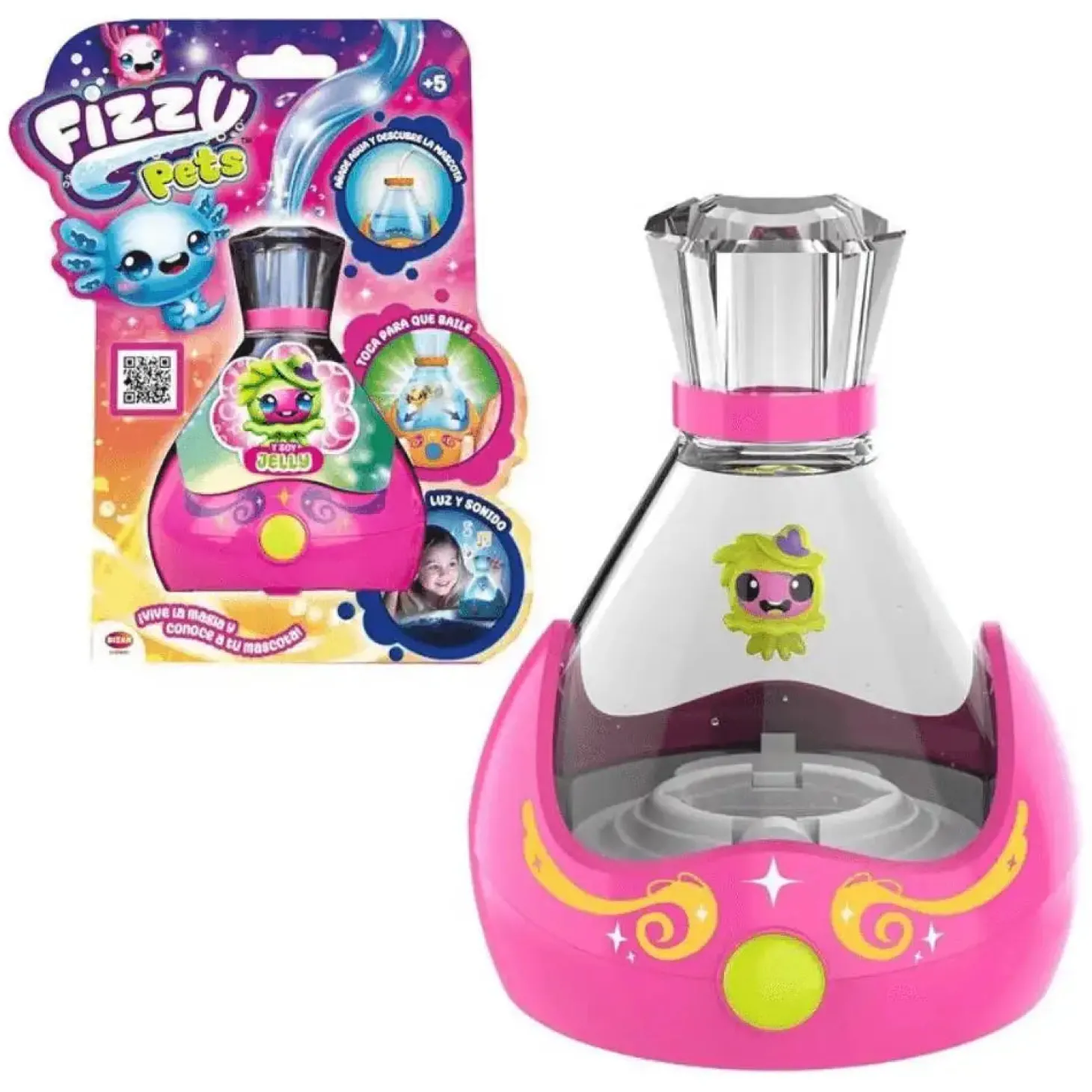 Fizzy Pets – Mascota interactiva sorpresa con luces y sonidos
