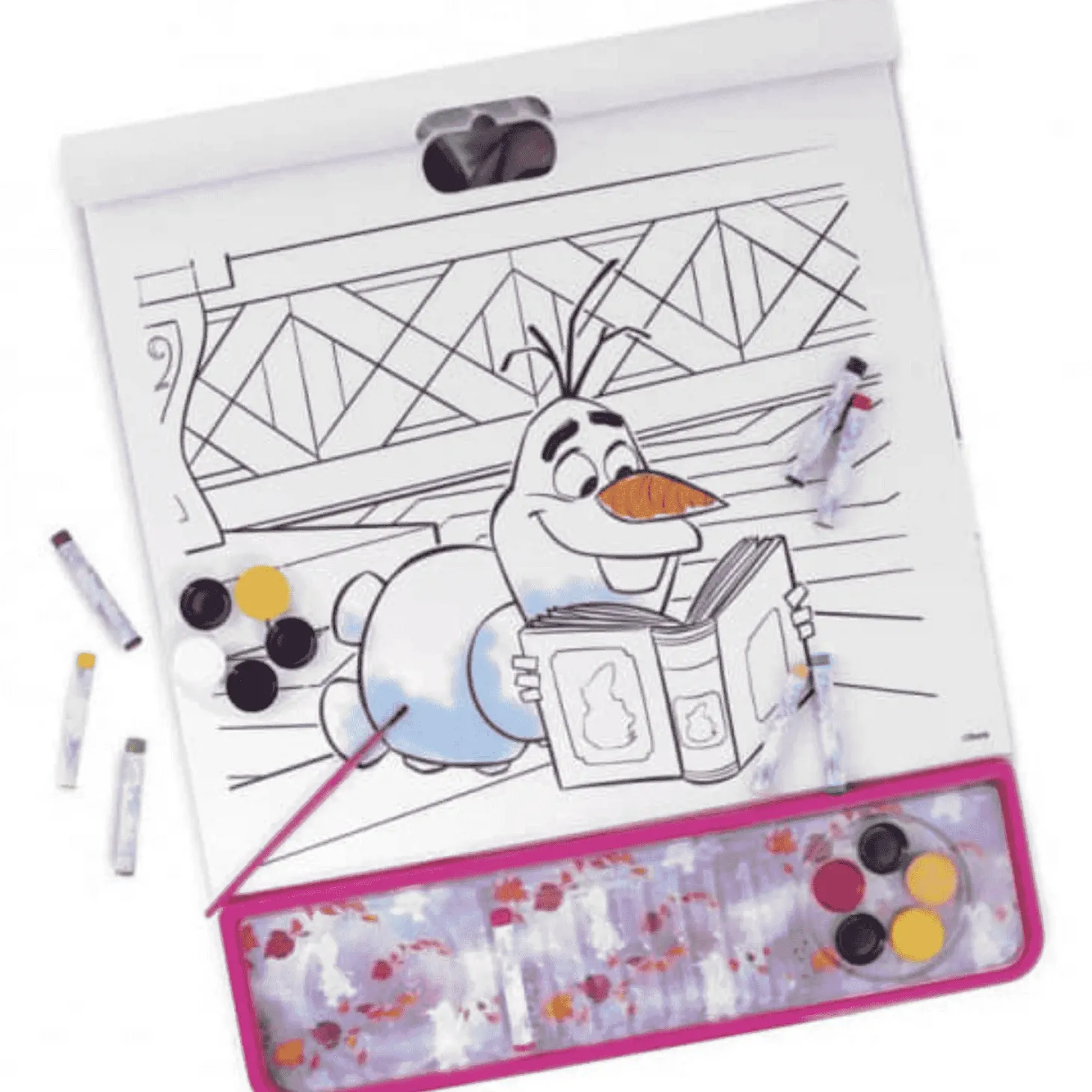 Frozen Libro de colorear Giga Block 4 en 1