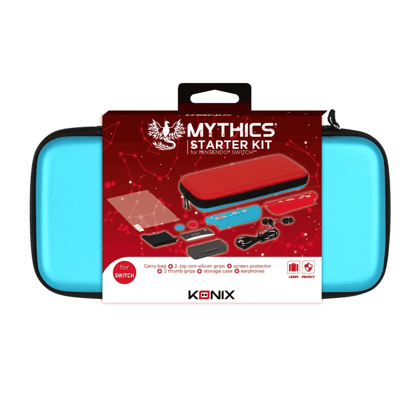 Funda Starter Kit Rojo y Azul Nintendo Switch