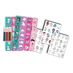 Gabby´s Doll House Set de Tattoos y Stickers