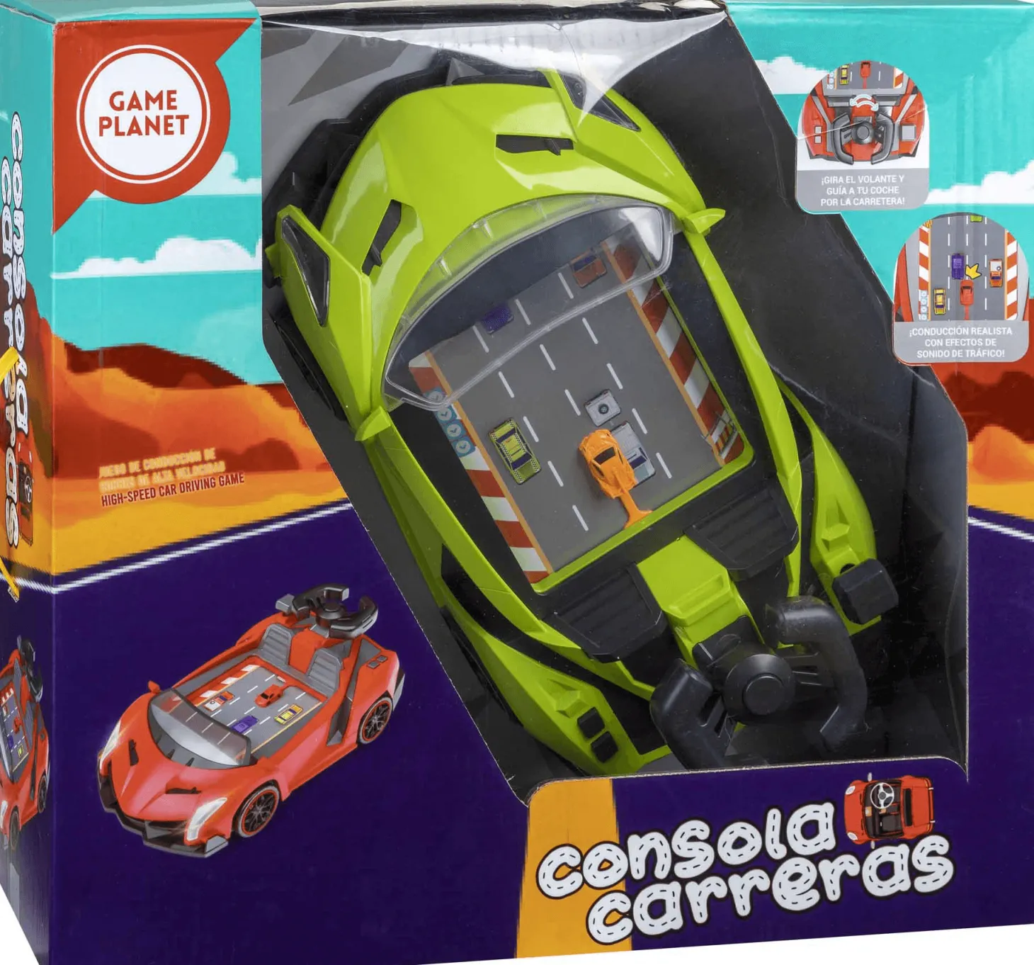 Game Planet | Consola Coche de Carreras