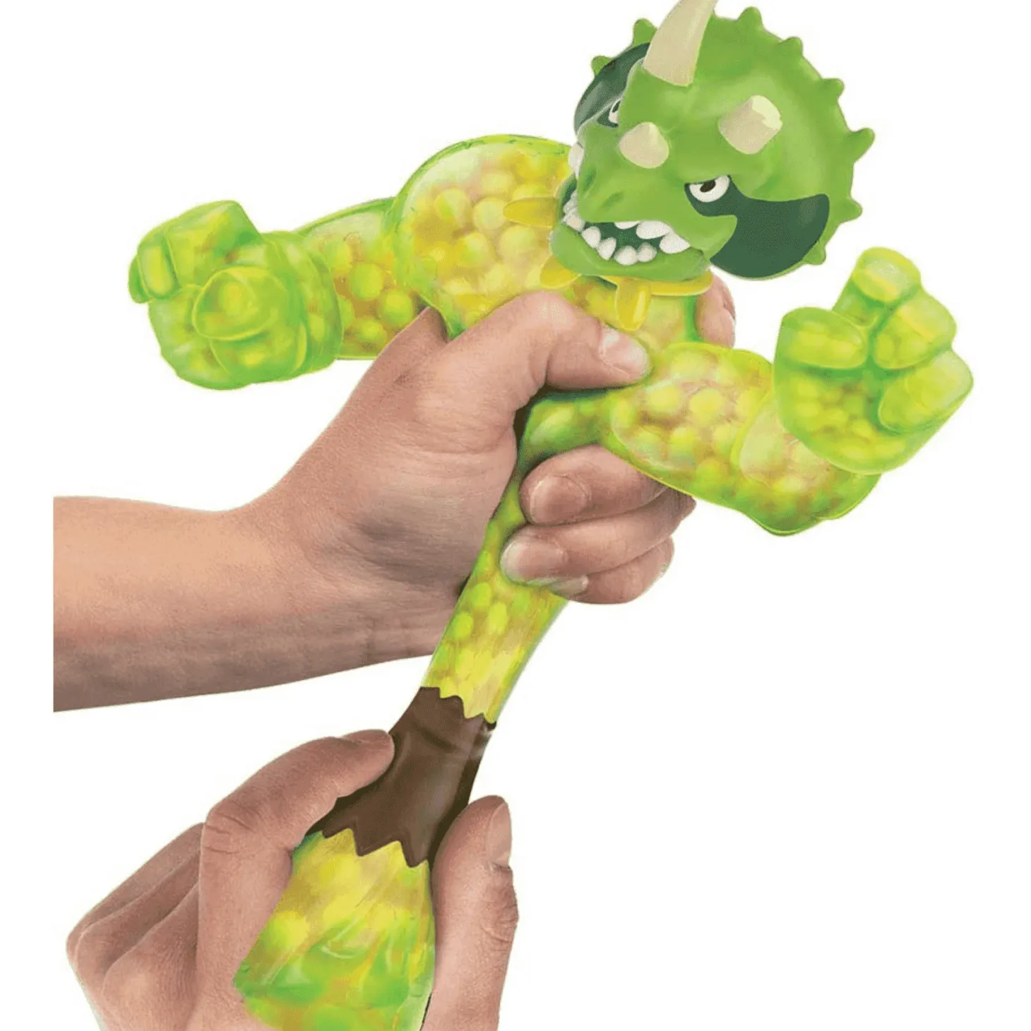 Goo Jit Zu Héroes Figura Dino Power Triceraptops Tritops