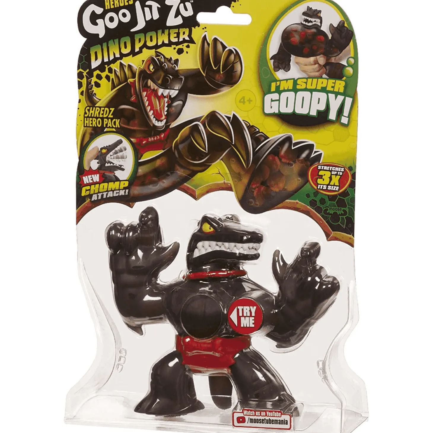 Goo Jit Zu Héroes Figura Dino Power Spinosaurus Shredz