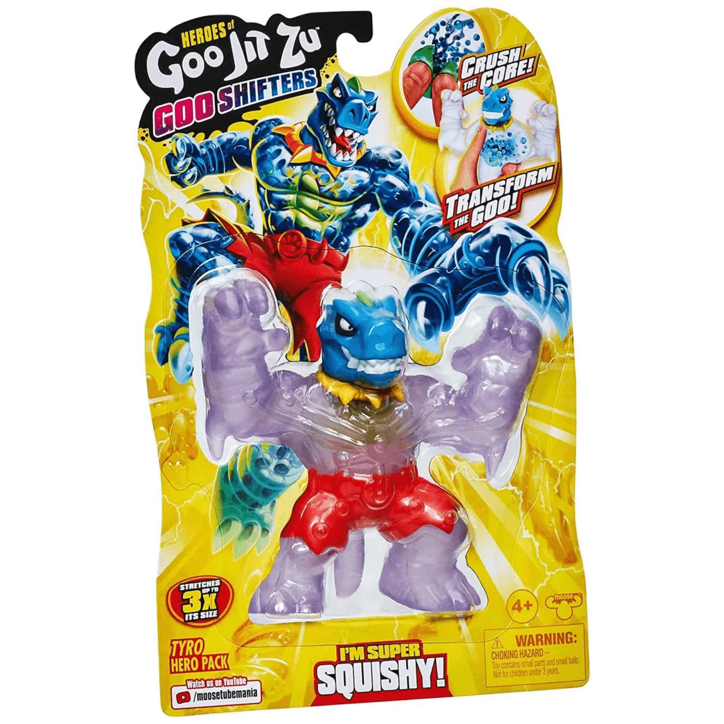 Goo Jit Zu Héroes Figura Ultra GOO Tyro