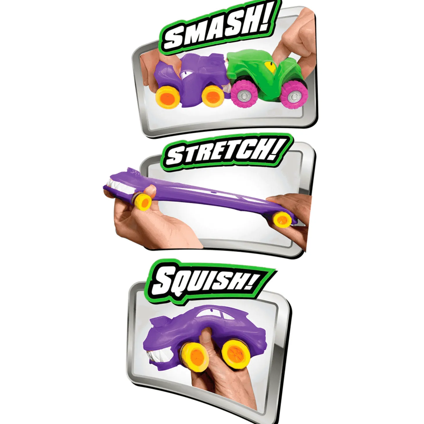 Goo Jit Zu Pack 2 Vehículos Blazagon vs Shredz