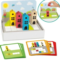 Goula Juego Preescolar Educativo Logic City