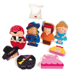 Goula Puzzle Personajes Magneticos 12 Piezas