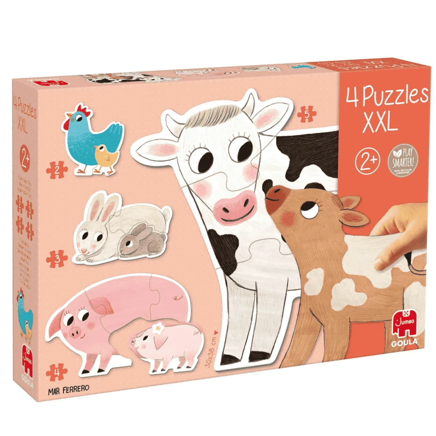 Goula Puzzle Progresivos XXL Mamas y Bebes Granja