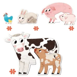 Goula Puzzle Progresivos XXL Mamas y Bebes Granja