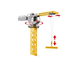 Grúa De Construcción Radio Control 20 Piezas Motor Planet