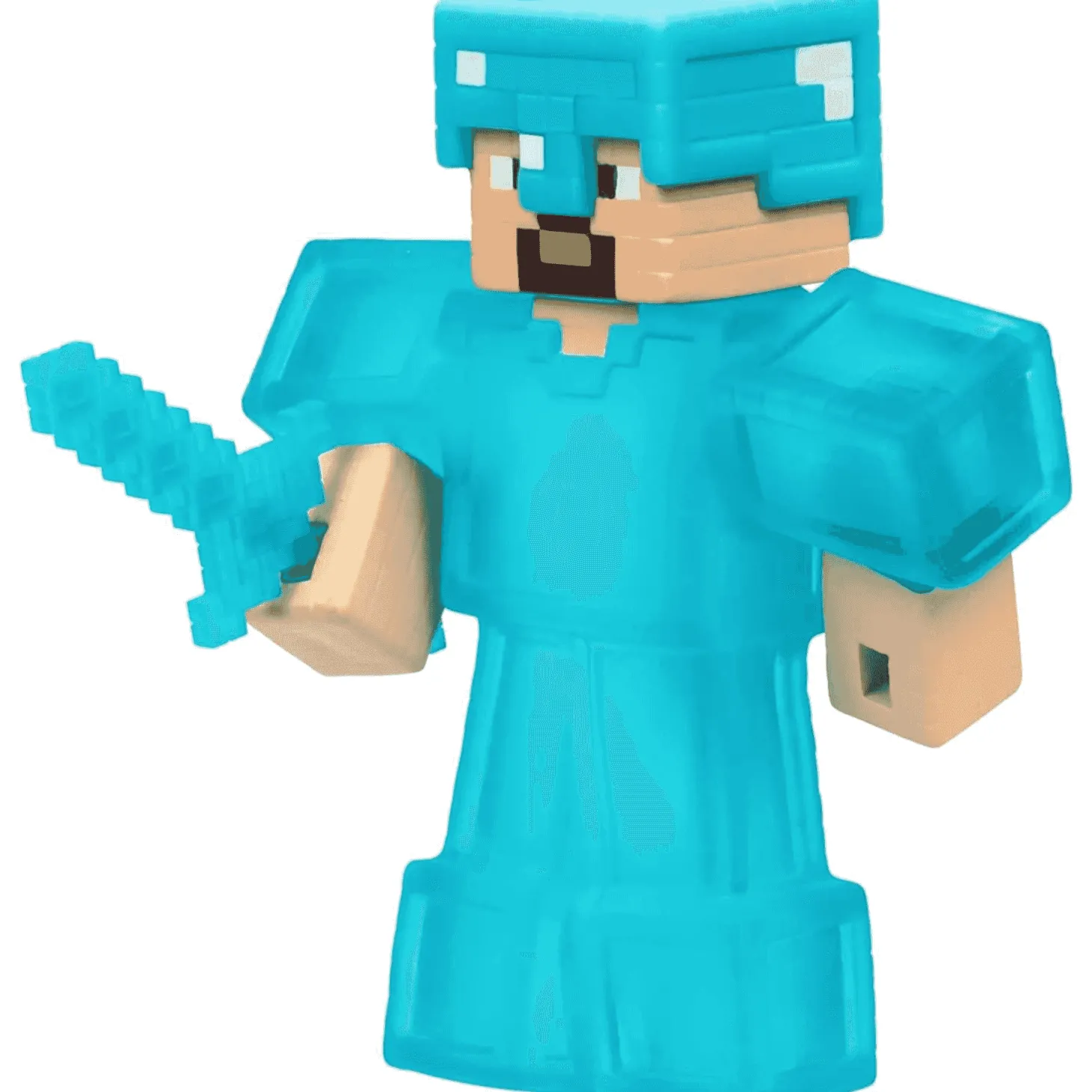Heroes of Goo Jit Zu Steve Minecraft -Steve con Armadura de Diamante