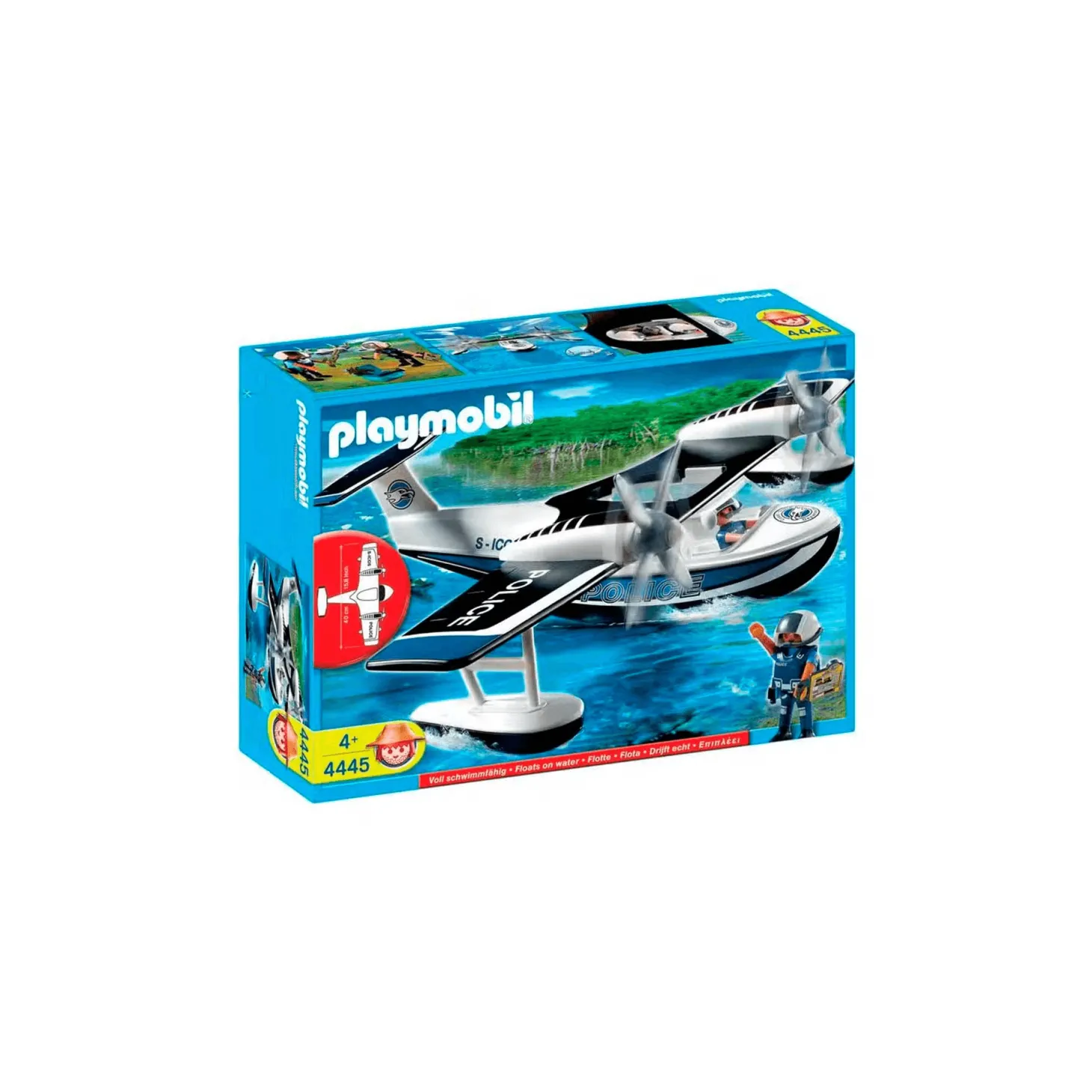 Hidroavión de Policía City Action de Playmobil - La Aventura Perfecta para Pequeños Pilotos