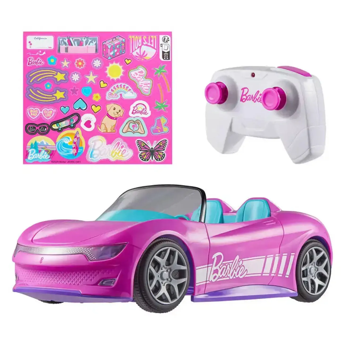 Hot Wheels Barbie Descapotable teledirigido - Juguete de Hot Wheels